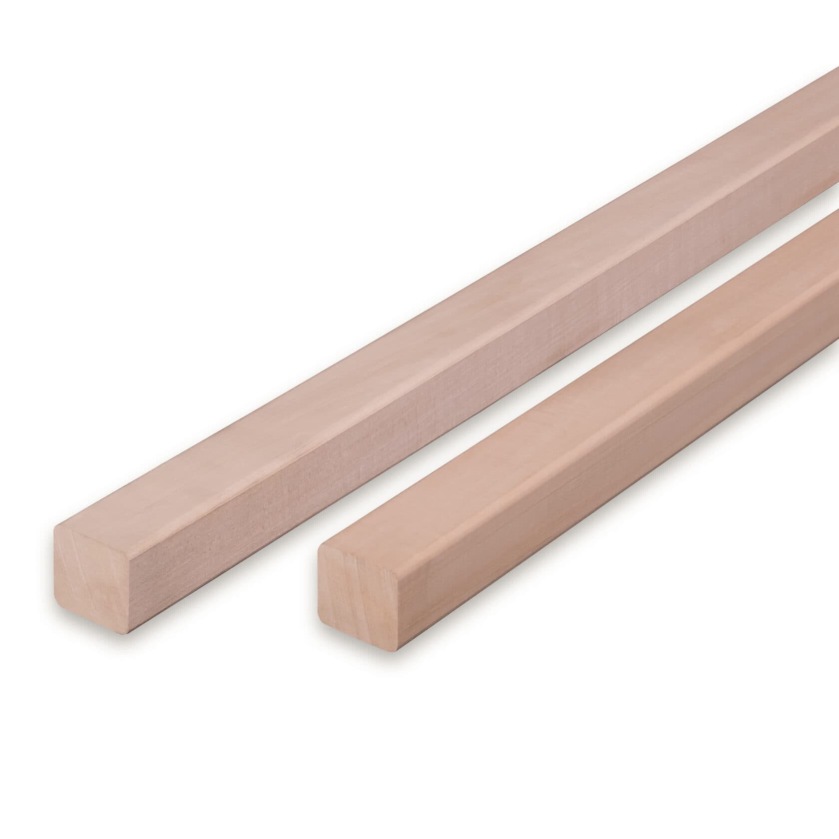 Брусок обрезной строганый профилированный, Липа, 37х37x2000